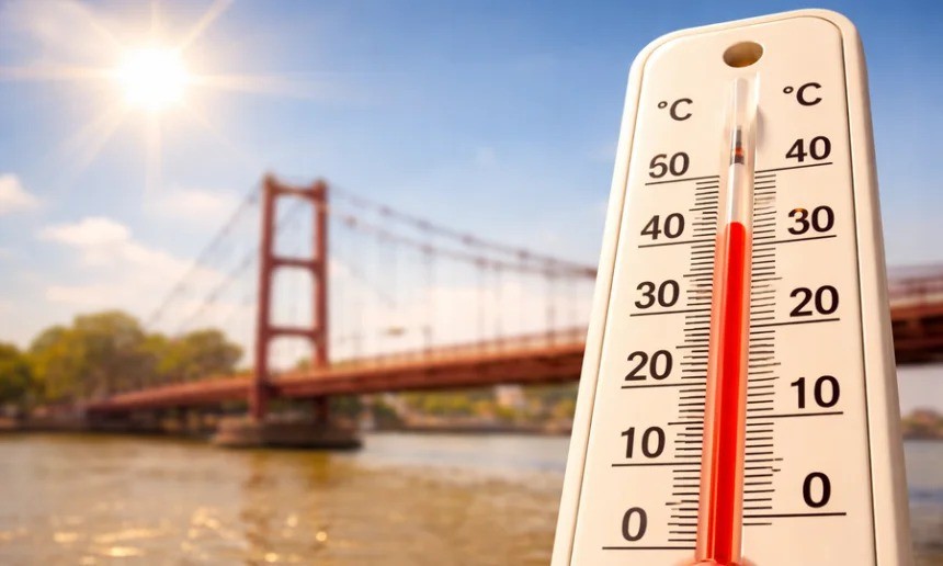 Calor extremo y tormentas en Santa Fe: la sensación térmica podría superar los 42°C esta semana