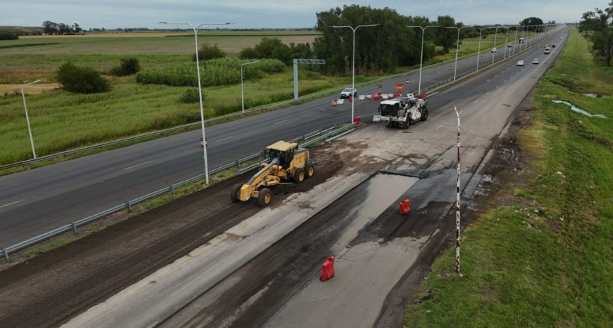 Autopista Rosario-Santa Fe: Terminó la construcción del tercer carril