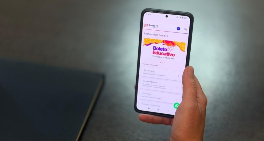 Mi Santa Fe: la aplicación que concentra documentos, trámites y servicios digitales de la provincia