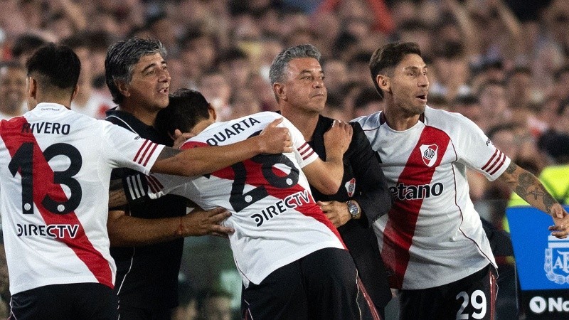En la despedida de Gallardo, River derrotó a Banfield y espera por su nuevo DT