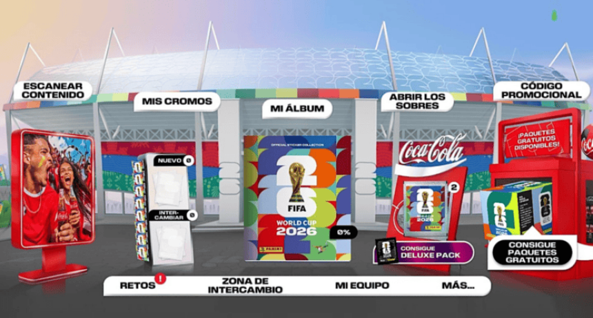 &Aacute;lbum virtual del Mundial 2026: c&oacute;mo descargarlo y c&oacute;digos para sobres gratis