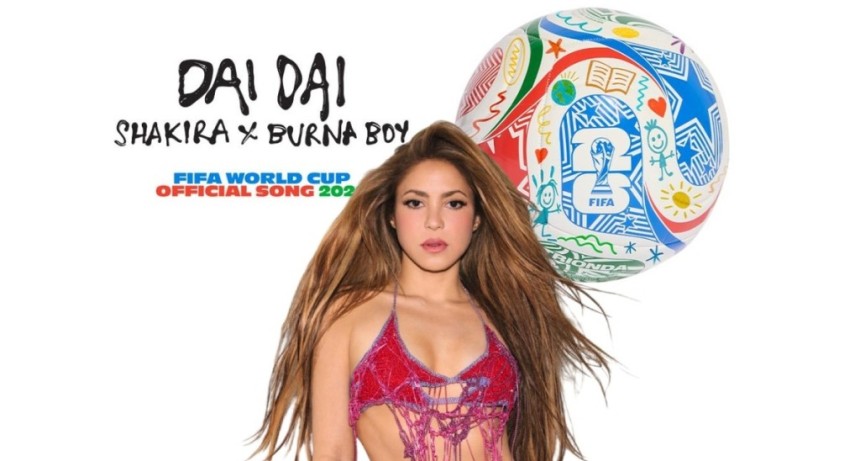 Shakira vuelve a ser la voz del himno de la Copa del Mundo