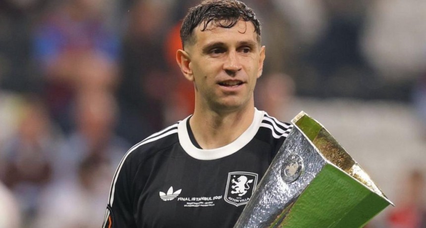Dibu Mart&iacute;nez campe&oacute;n de la Europa League: el Aston Villa le gan&oacute; la final al Friburgo con un golazo de Emiliano Buendia