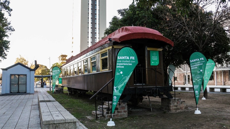 Se puso en valor el emblemático vagón del Paseo del Restaurador