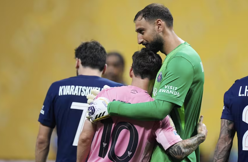 PSG barrió al Inter Miami, asfixió a Messi 