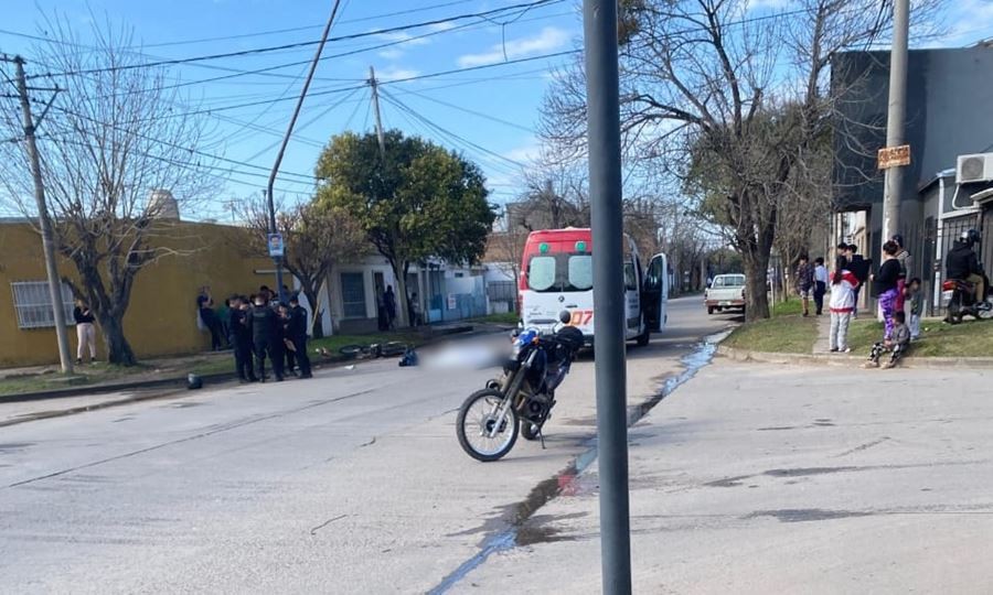 Se dirigía en un Uber Moto para ver a su hija y murió en un accidente