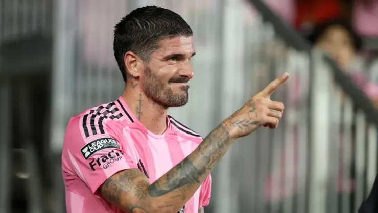 Rodrigo De Paul marcó su primer gol en Inter Miami: la reacción de Lionel Messi