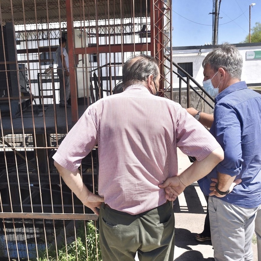 Se aumentó la capacidad de bombeo de la Estación N° 4