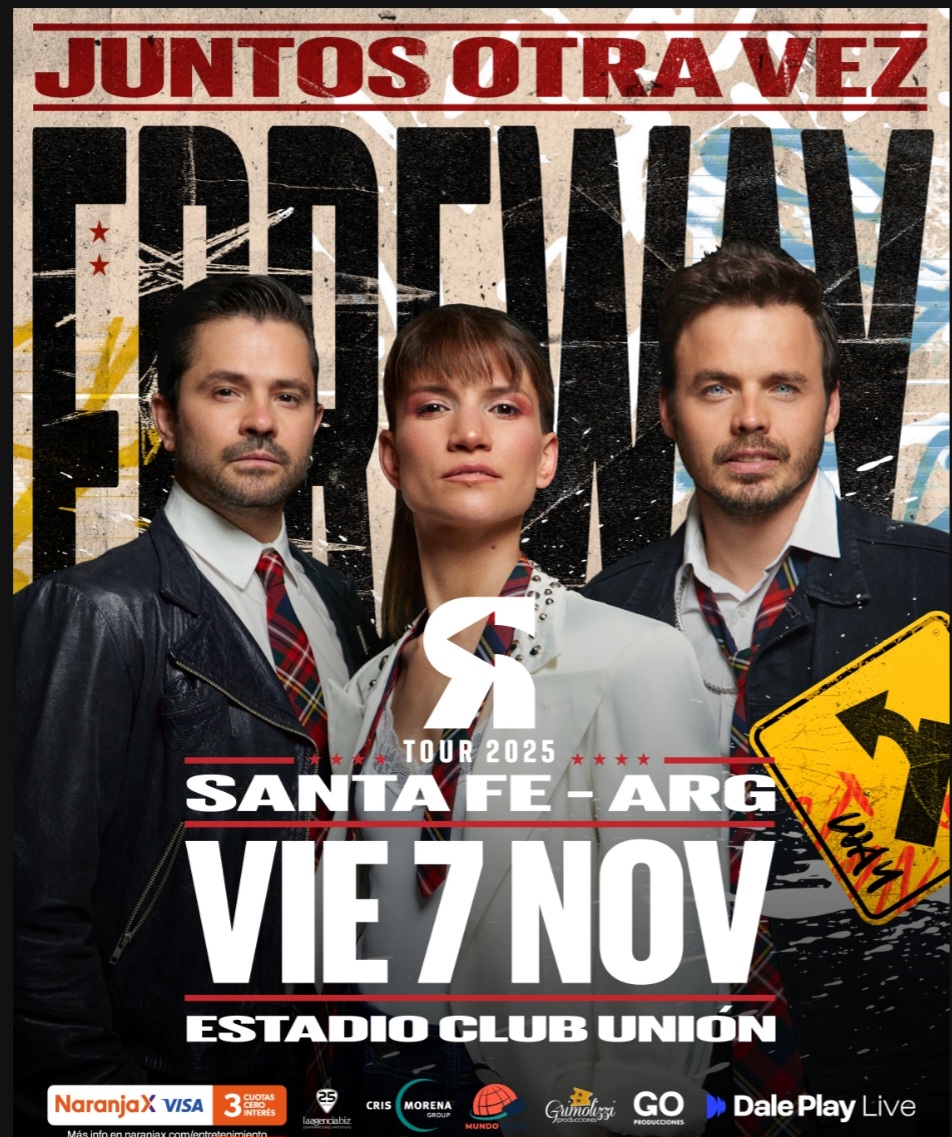 Con invitados del elenco original en su quinto Movistar Arena agotado, Erreway se prepara para un show imperdible en Santa Fe 