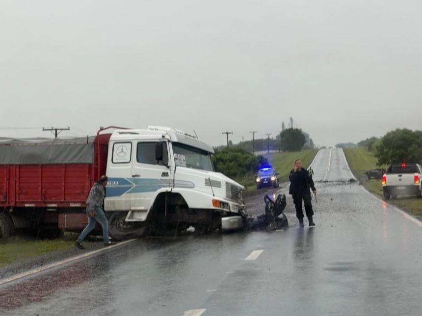 Fatal accidente en la localidad de María Luisa