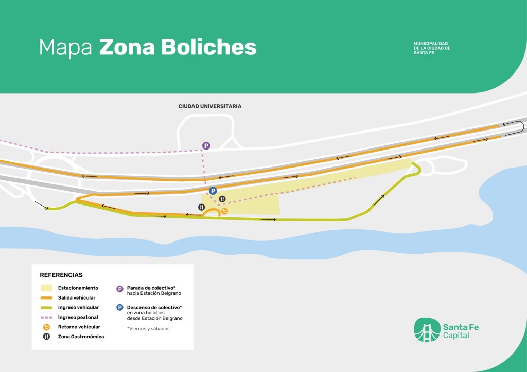Presentaron el nuevo servicio de colectivos para la zona de boliches en Santa Fe