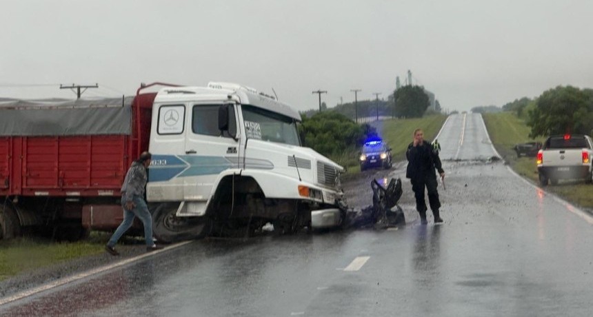 Fatal accidente en la localidad de María Luisa