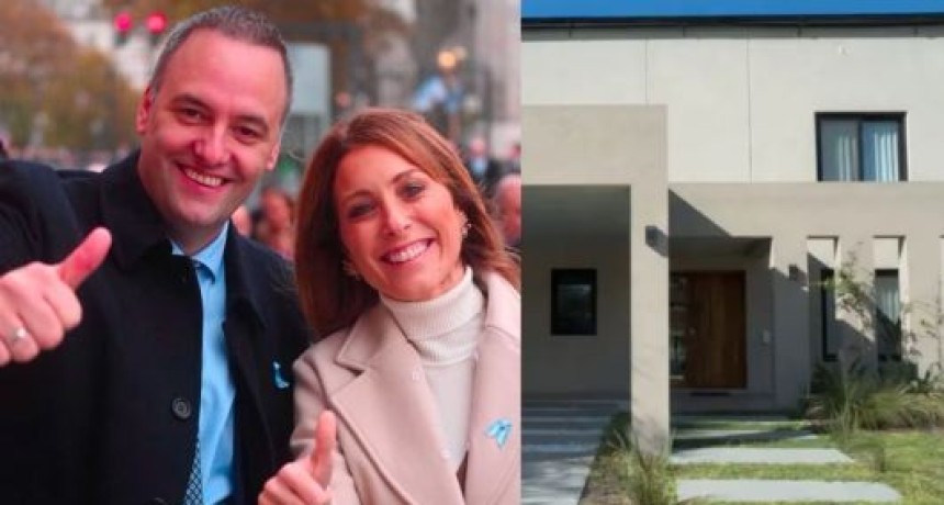 Pileta, cascada, m&aacute;rmol travertino y jacuzzi: las refacciones que hizo Adorni en la casa del country