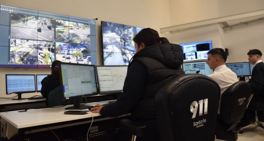 Las alarmas fallidas al 911 bajaron un 30% en Santa Fe