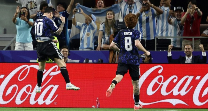 Con m&aacute;s goles que juego, Argentina super&oacute; a Jordania 3 a 1