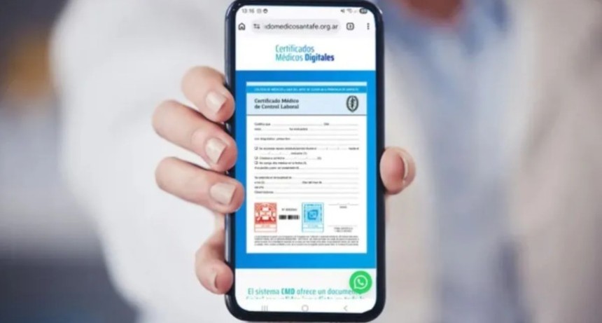 Santa Fe implementa el Certificado M&eacute;dico Digital: c&oacute;mo obtenerlo